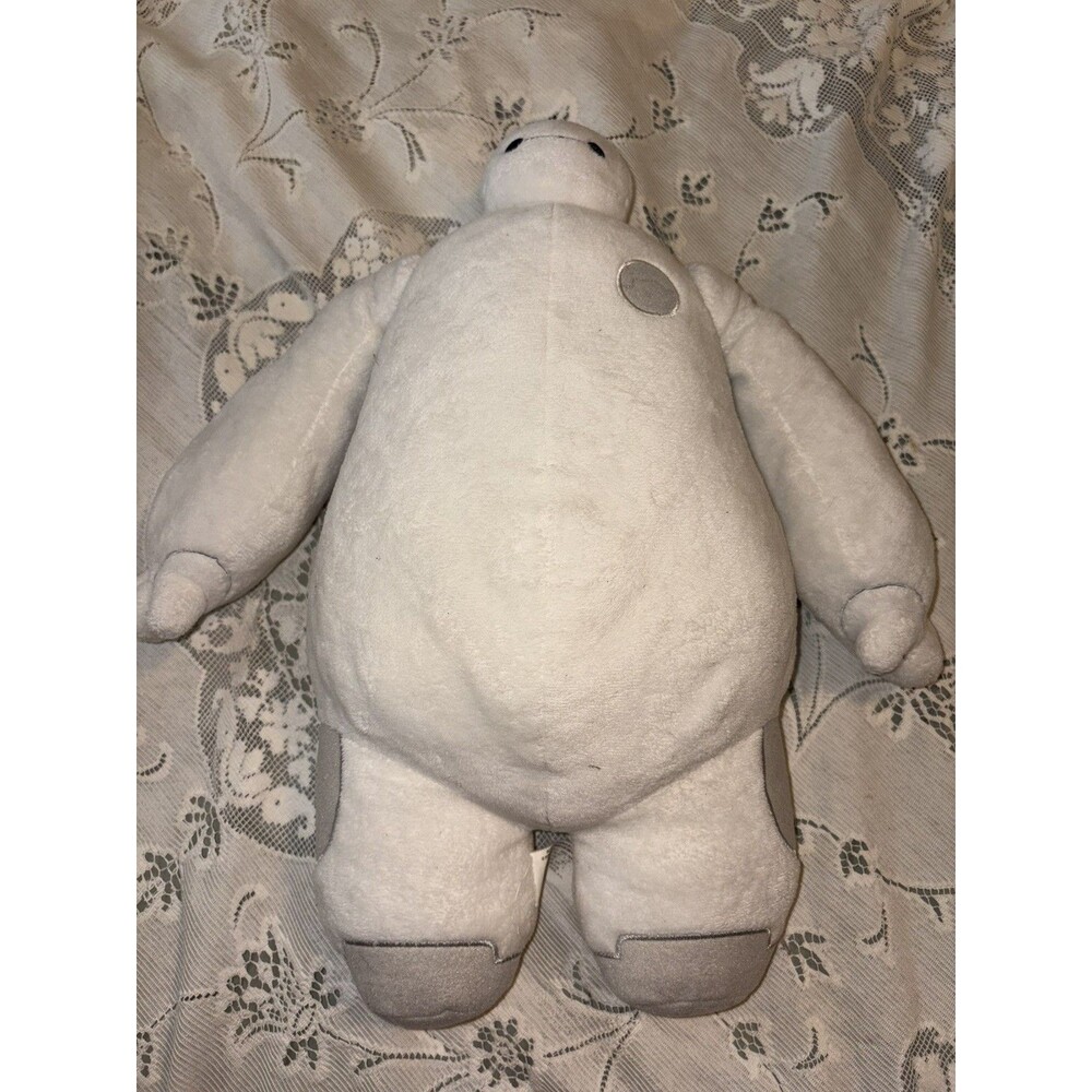 Big Hero 6 Baymax Stuffed Animal Doll Plush Disney Store Movable Arms 15"